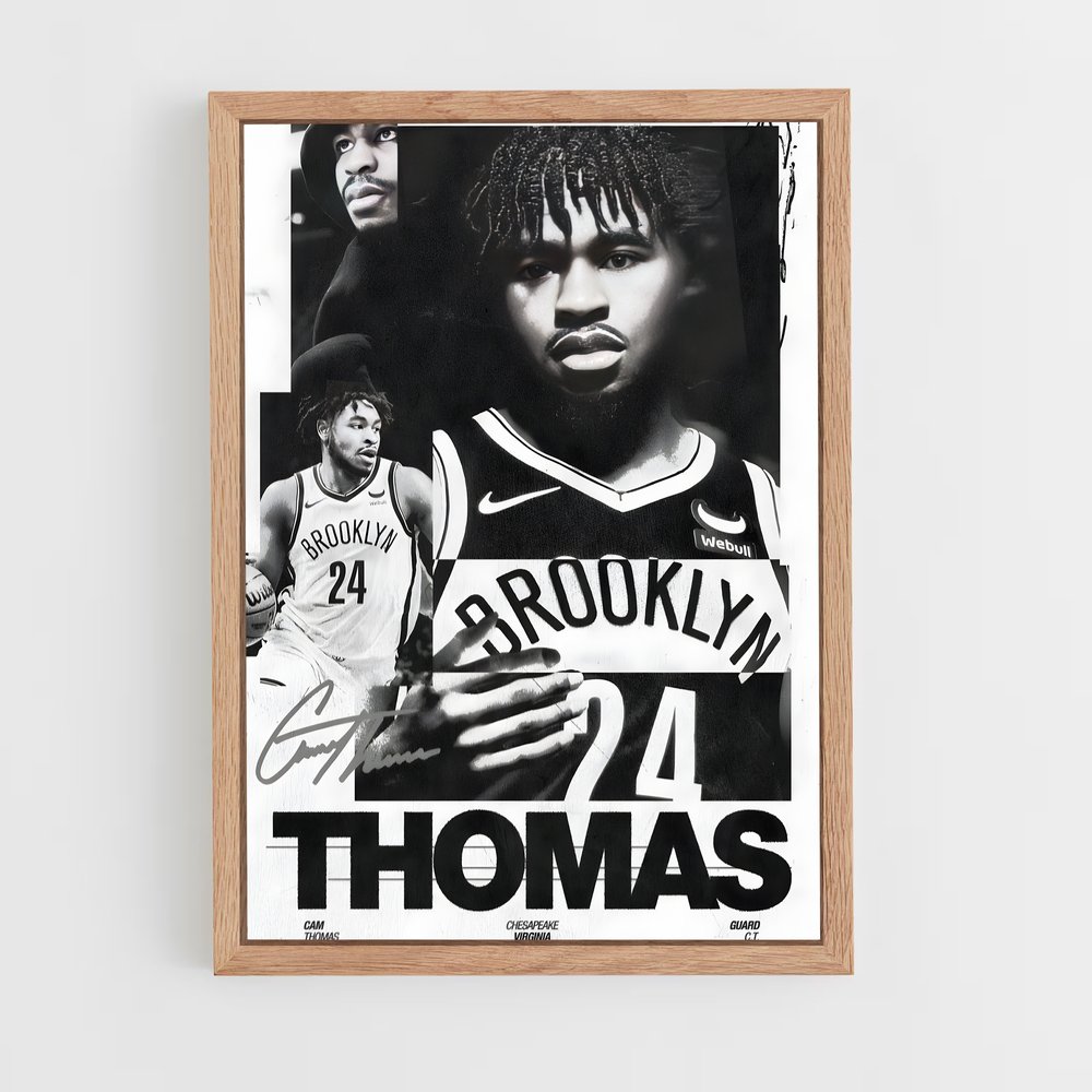 Poster Brooklyn Legend – affiche Basketball (vue 4)